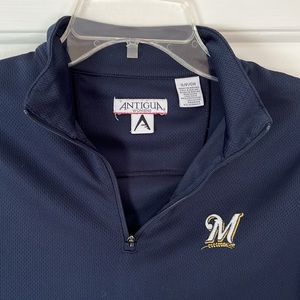 Antigua Ladies Milwaukee Brewers pullover